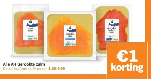 Aanbieding: Gerookte zalm