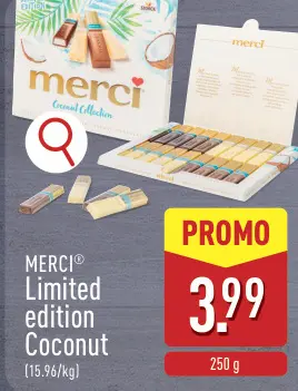 Aanbieding: MERCI Limited edition Coconut