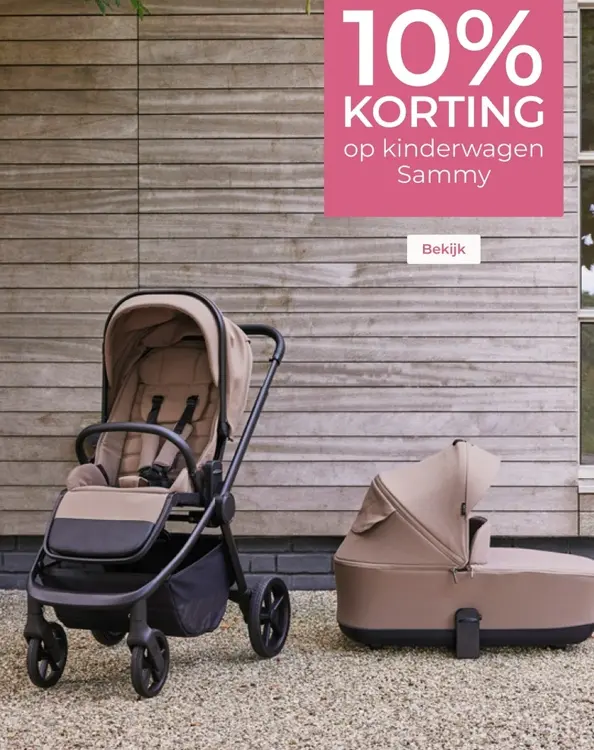 Aanbieding: kinderwagen Sammy