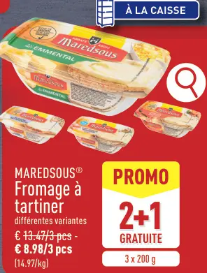Offre: Fromage à tartiner