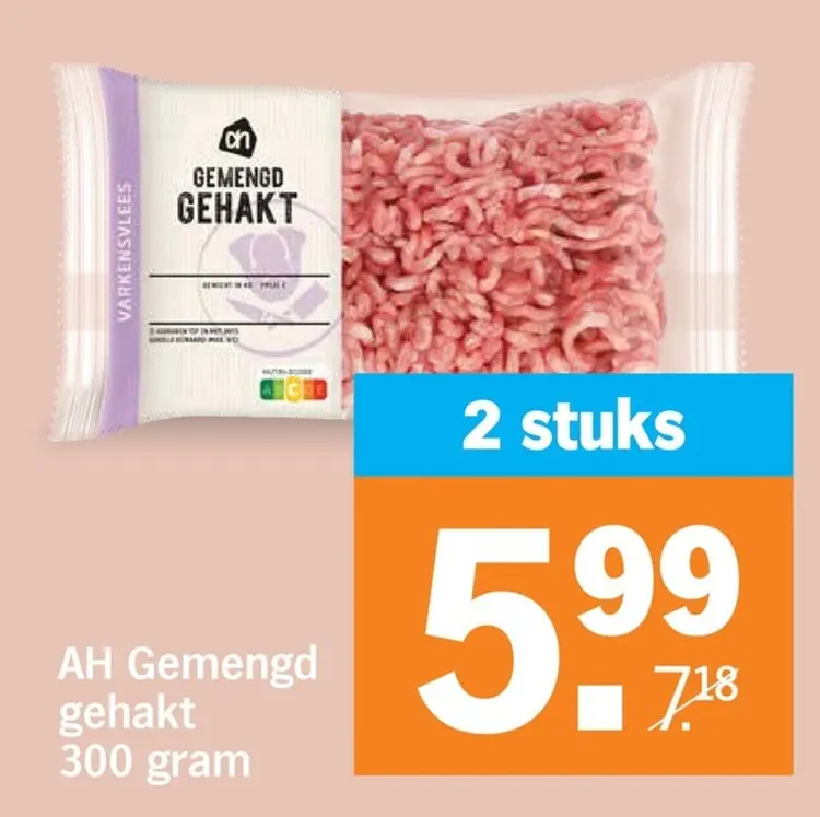 Aanbieding: Gemengd gehakt