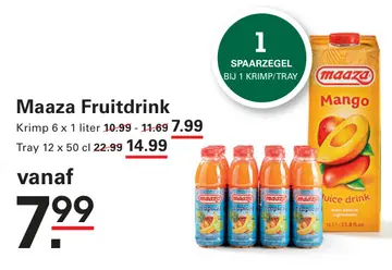 Aanbieding: Maaza Fruitdrink