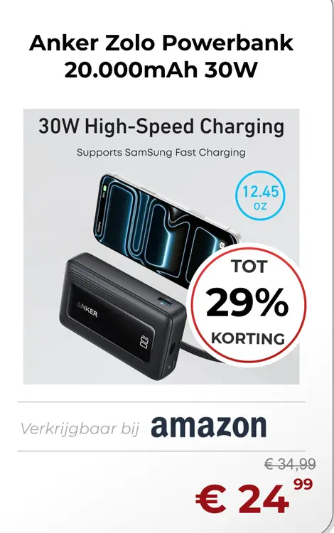 Aanbieding: Zolo Powerbank
