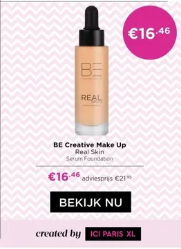 Aanbieding: BE Creative Make Up Real Skin