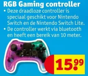 Aanbieding: RGB Gaming controller