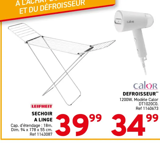 Offre: Sechoir a linge