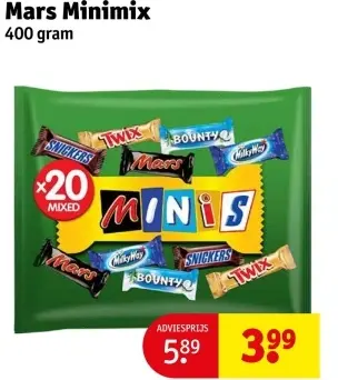 Aanbieding: Mars Minimix