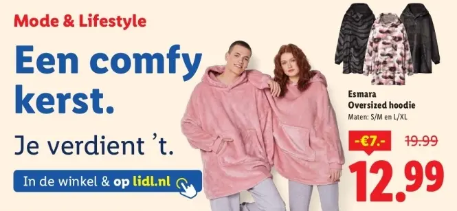 Aanbieding: Oversized hoodie