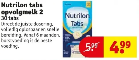 Aanbieding: opvolgmelk 2