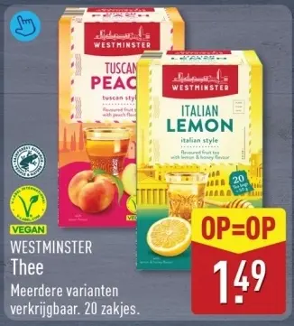 Aanbieding: Thee