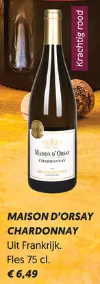 Aanbieding: Maison d'orsay chardonnay