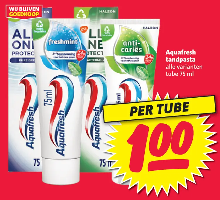 Aanbieding: Tandpasta