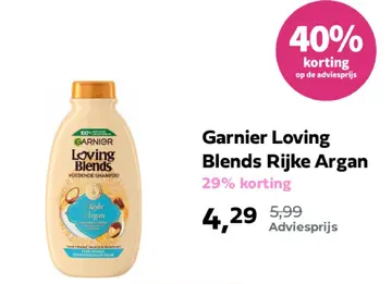 Aanbieding: Garnier Loving Blends Rijke Argan