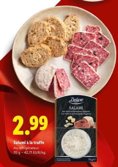 Offre: Salami à la truffe