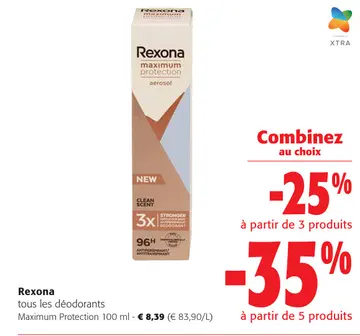 Offre: Rexona Maximum Protection