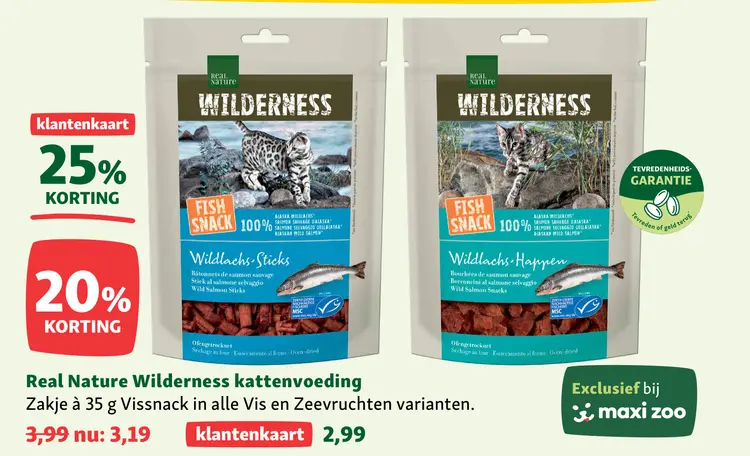 Aanbieding: Wilderness kattenvoeding
