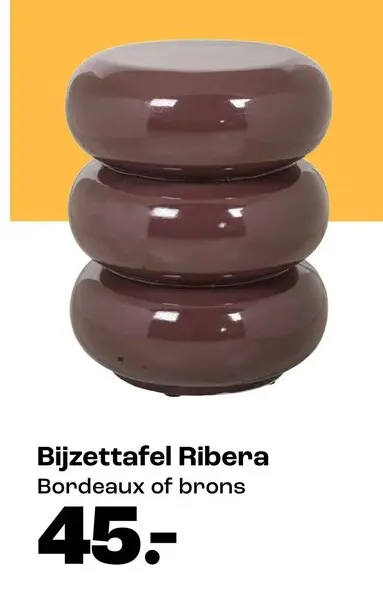 Aanbieding: Bijzettafel Ribera