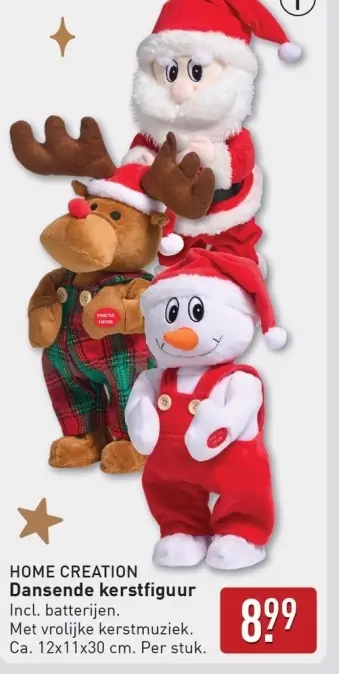 Aanbieding: Dansende kerstfiguur