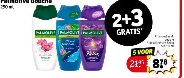 Aanbieding: Palmolive douche