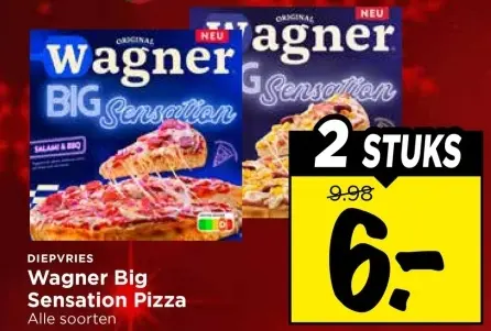 Aanbieding: Big Sensation Pizza