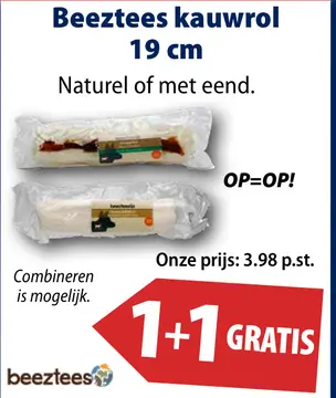 Aanbieding: Beeztees kauwrol