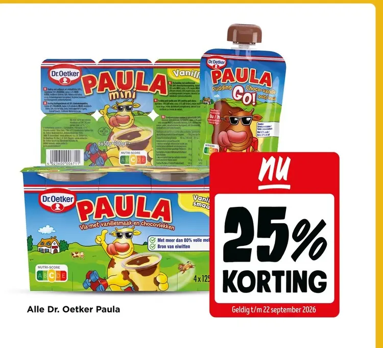 Aanbieding: Alle Dr. Oetker Paula
