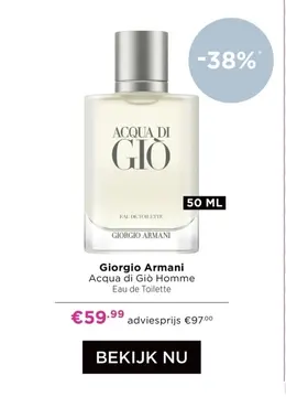 Aanbieding: Giorgio Armani Acqua di Giò Homme