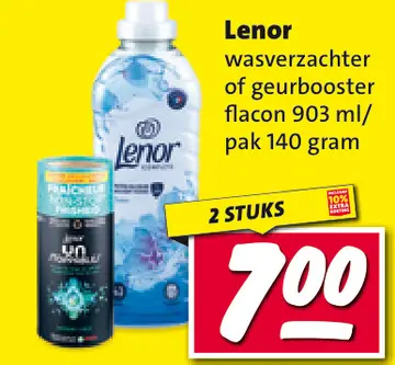 Aanbieding: Lenor wasverzachter of geurbooster