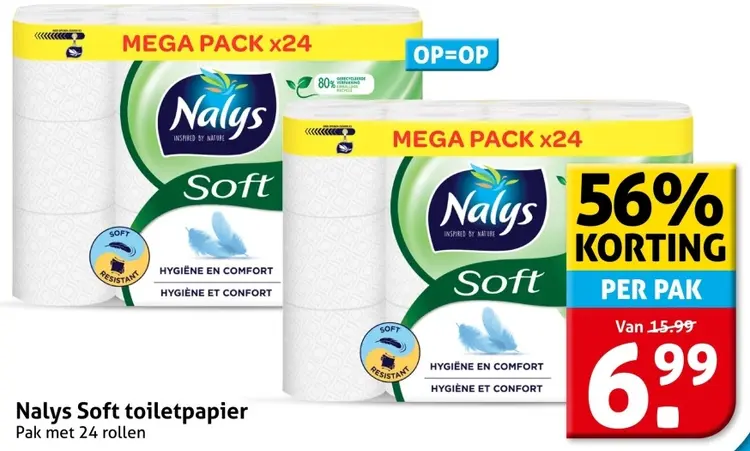 Aanbieding: Soft toiletpapier