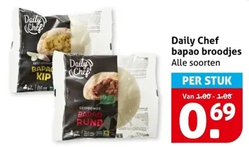 Aanbieding: Daily Chef bapao broodjes