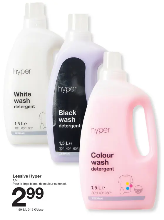 Offre: Lessive Hyper