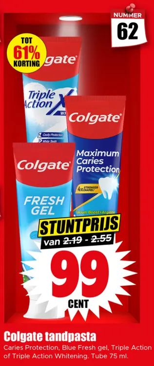 Aanbieding: Colgate Tandpasta