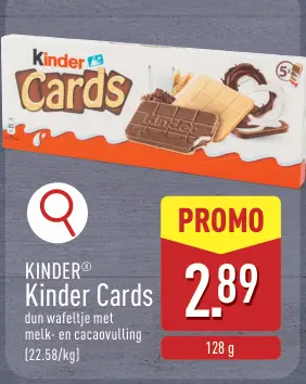 Aanbieding: Kinder Cards