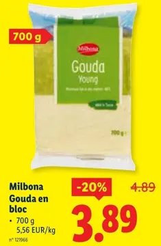 Offre: Gouda en bloc