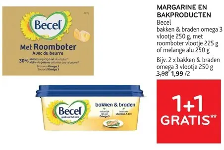 Promotie: Becel bakken & braden omega 3