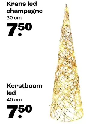 Aanbieding: Kerstboom led