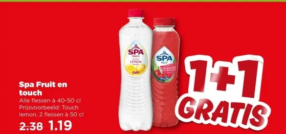 Aanbieding: Spa Fruit en touch