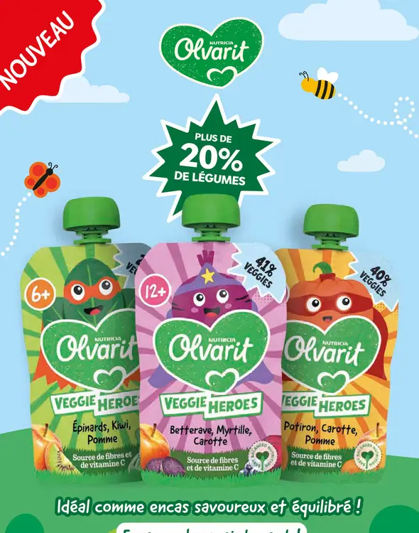 Offre: Olvarit Veggie Heroes