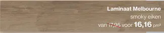 Aanbieding: Laminaat Melbourne smoky eiken