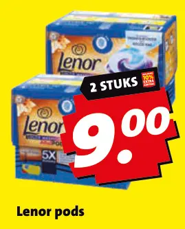 Aanbieding: Lenor pods