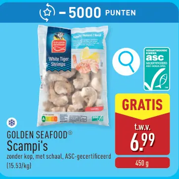Promotie: Scampi's