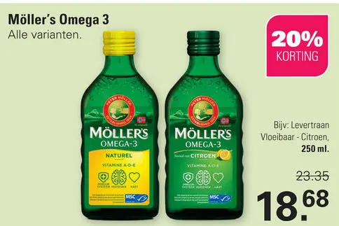 Aanbieding: Möller's Omega 3