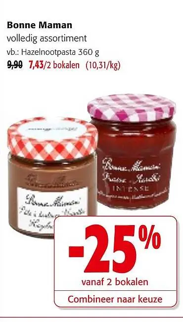 Promotie: Bonne Maman
