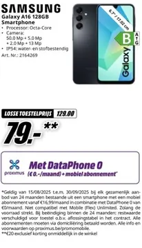 Aanbieding: Galaxy A16 Smartphone