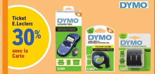 Offre: Dymo LetraTag 100H Label Maker and Label Refi
