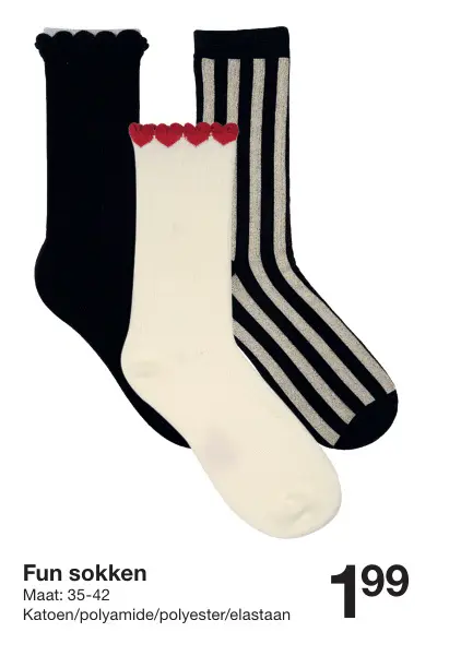 Aanbieding: Fun sokken