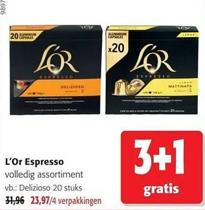 Promotie: L'Or Espresso