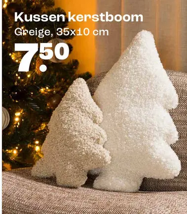Aanbieding: Kussen kerstboom