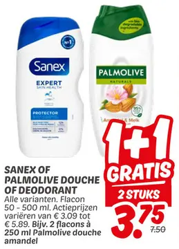 Aanbieding: Douche of deodorant