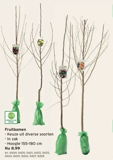 Promotie: Fruitbomen